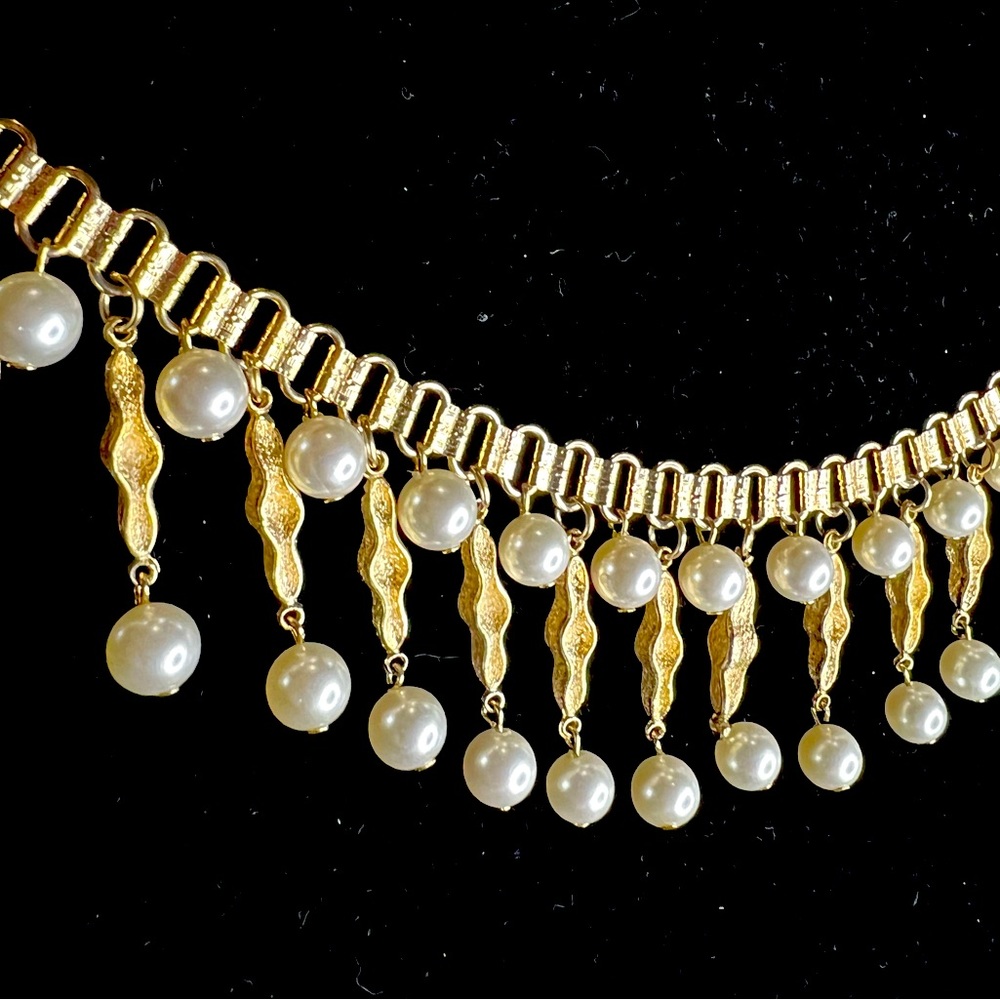 Vintage Egyptian revival collar or choker necklace